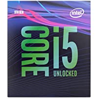 Intel Core i5-9600K Desktop Processor 6 Cores up to 4.6 GHz Turbo unlocked LGA1151 300 Series 95W