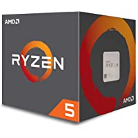 AMD Ryzen 5 1600 65W AM4 Processor with Wraith Stealth Cooler (YD1600BBAFBOX)