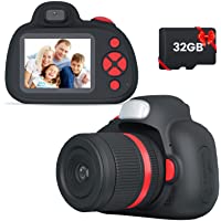 MOREXIMI Kids Camera,Digital Camera for Kids 3-8 Year Old,Birthday, Toys for Girls Boys,2.4 inch IPS Screen,Video…