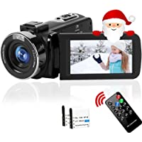 Camcorder Full HD 2.7K 30FPS 42MP 18X Digital Zoom Video Camera for YouTube Fill Light Pause Function Vlogging Camera…
