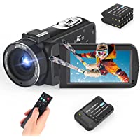 Video Camera Camcorder 2.7K 30FPS 36MP 16X Vlogging Camera for YouTube 3.0inch Flip Screen Camcorder Digital Camera with…
