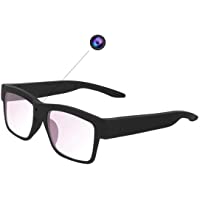 Camera Glasses 1080P Outdoor Mini HD Video Glasses Portable Wearable Eye Glasses with Camera for Outdoor Sports Driving…