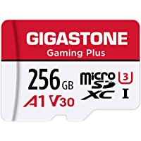 [Gigastone] 256GB Micro SD Card, Gaming Plus, MicroSDXC Memory Card for Nintendo-Switch, Wyze, GoPro, Dash Cam, Security…
