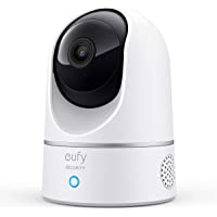 eufy Security Solo IndoorCam P24, 2K Pan & Tilt Security Indoor Camera, Plug-in Camera with Wi-Fi, Human & Pet AI, Voice…