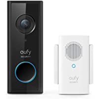 eufy Security, Battery Video Doorbell wireless Kit, Camera Doorbell, Free Wireless Chime, White, Wi-Fi Connectivity…