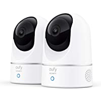 eufy Security Solo IndoorCam P24 2-Cam Kit, 2K Security Indoor Camera Pan & Tilt, Plug-in Camera with Wi-Fi, Human & Pet…