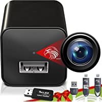 Spy Camera Charger - Hidden Camera - Premium Pack - Mini Spy Camera 1080p - USB Charger Camera - Hidden Spy Camera…