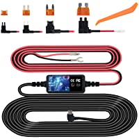 Dash Cam Hardwire Kit, Mini USB Hard Wire Kit Fuse for Dashcam, Plozoe 12V-24V to 5V Car Dash Camera Charger Power Cord…