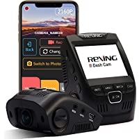 Rexing V1 - 4K Ultra HD Car Dash Cam 2.4" LCD Screen, Wi-Fi, 170° Wide Angle Dashboard Camera Recorder with G-Sensor…
