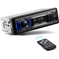 BOSS Audio Systems 616UAB Multimedia Car Stereo - Single Din LCD Bluetooth Audio and Hands-Free Calling, Built-in…