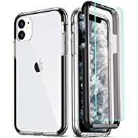 TAURI [3 in 1] Defender Designed for iPhone 13 Pro Case 6.1 Inch, with 2 Pack Tempered Glass Screen Protector + 2 Pack…