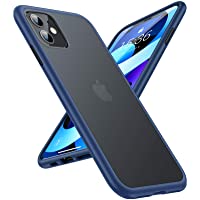 TORRAS Shockproof Compatible for iPhone 11 Case, [6FT Military Grade Drop Protection] Translucent Hard Back with…