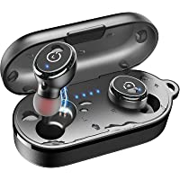 TOZO T10 Bluetooth 5.0 Wireless Earbuds with Wireless Charging Case IPX8 Waterproof Stereo Headphones in Ear Built in…
