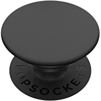PopSockets: PopGrip with Swappable Top for Phones & Tablets - Black