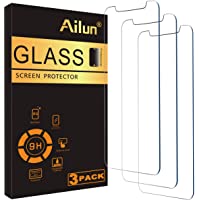 Ailun for Apple iPhone 11 Pro/iPhone Xs/iPhone X Screen Protector,3 Pack,5.8 Inch Display,Tempered Glass 2.5D Edge Work…