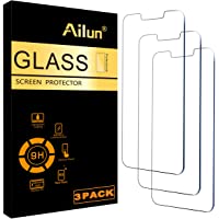 Ailun Glass Screen Protector Compatible for iPhone 13/13 Pro [6.1 Inch] Display 3 Pack Tempered Glass,Case Friendly