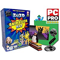 Zu3D Complete Stop Motion Animation Software Kit For Kids Includes Camera Handbook And Two Software Licenses Works On…