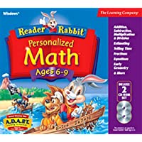 Reader Rabbit Personalized Math Ages 6 - 9 Deluxe (2 CDs)