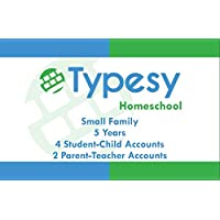 Typesy Homeschool Small Family [Amazon Exclusive Access Card]