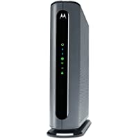 Motorola MG7700 Modem WiFi Router Combo with Power Boost | Approved by Comcast Xfinity, Cox and Spectrum | for Cable…
