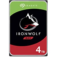 Seagate IronWolf 4TB NAS Internal Hard Drive HDD – CMR 3.5 Inch SATA 6Gb/s 5900 RPM 64MB Cache for RAID Network Attached…