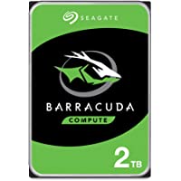 Seagate BarraCuda 2TB Internal Hard Drive HDD – 3.5 Inch SATA 6Gb/s 7200 RPM 256MB Cache 3.5-Inch – Frustration Free…