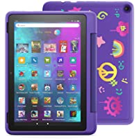 Fire HD 10 Kids Pro tablet, 10.1", 1080p Full HD, ages 6–12, 32 GB, Doodle