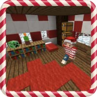 Christmas Mod for Minecraft PE - The best Christmas mod for Minecraft with Christmas decorations: Santa, Christmas trees…