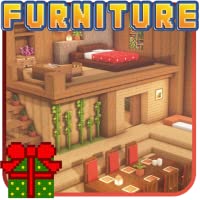 Furniture Mod for Minecraft PE - The best furniture mod for Minecraft with decorations for your kitchen, living room…