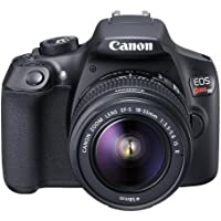 Canon EOS Rebel T6 Digital SLR Camera Kit with EF-S 18-55mm f/3.5-5.6 is II Lens, Built-in WiFi and NFC - Black (Renewed…