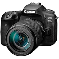 Canon DSLR Camera [EOS 90D] with 18-135 is USM Lens | Built-in Wi-Fi, Bluetooth, DIGIC 8 Image Processor, 4K Video, Dual…