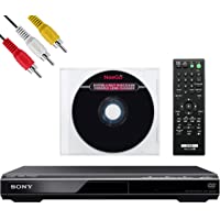 Sony DVPSR210P DVD Player - AV Cable - NEEGO Lens Cleaner