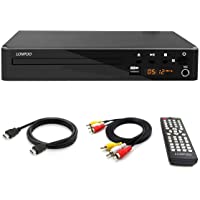 LP-099 Multi Region Code Zone Free PAL / NTSC HD DVD Player CD Player with HDMI AV Output & Remote & USB 2.0 & MIC Input…