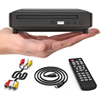 Ceihoit Mini DVD Player, DVD CD/Disc Player for TV with HDMI/AV Output, HDMI/AV Cables Included, HD 1080P Supported…