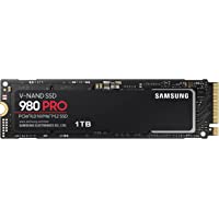 Samsung 980 PRO SSD 1TB PCIe 4.0 NVMe Gen 4 Gaming M.2 Internal Solid State Hard Drive Memory Card, Maximum Speed…