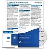 Learn Microsoft Access 2019 and 365 DELUXE Training Tutorial Package- Video Lessons, PDF Instruction Manuals, Laminated…