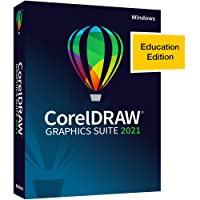 CorelDRAW Graphics Suite 2021 | Education Edition | Graphic Design Software for Professionals | Vector Illustration…