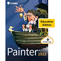 Corel Painter 2022 Education | Professional Digital Painting Software | Illustration, Concept, Photo & Fine Art [PC…