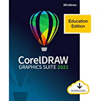 CorelDRAW Graphics Suite 2021 | Education Edition | Graphic Design Software for Professionals | Vector Illustration…