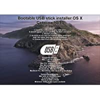 Bootable USB Stick for macOS X Catalina 10.15 - Full OS Install, Reinstall, Recovery and Upgrade