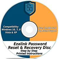 Ezalink Password Reset Recovery Disk for Windows 10, 8.1, 7, Vista, XP #1 Best Unlocker Remove Software CD DVD (For All…