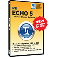 NTI Echo 5 | Made in USA | Available in Download and CD-ROM | The Best Cloning Software. It Simply Works | Make an exact…