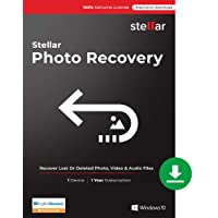 Stellar Photo Recovery Software | for Windows | Standard | Recover Lost or Deleted Photos, videos & audio files | 1…