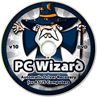 PC Wizard - Automatic Drivers Recovery Restore Update for ASUS Computers (Desktops and Laptops) on DVD Disc - Supports…