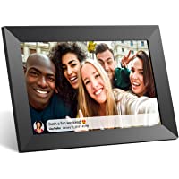 Anyuse WiFi Digital Picture Frame 10 inch 16GB Photo Frame with IPS HD Touch Screen, Share Photos or Videos via APP…