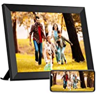 BIGASUO Digital Picture Frame - 10 inch WiFi Digital Frame IPS Touch Screen 1080P Photo Frame, 16GB Large Memory Share…