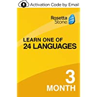 Rosetta Stone: Learn One of 24 Languages | 3-months - Learn a Language |PC/MAC/iOS/Android Online Code