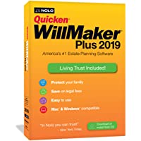 Quicken WillMaker Plus 2019 and Living Trust software