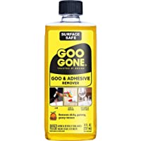 Goo Gone Adhesive Remover - 8 Ounce - Surface Safe Adhesive Remover Safely Removes Stickers Labels Decals Residue Tape…