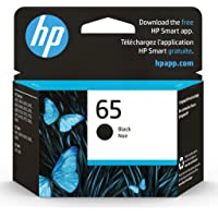 Original HP 65 Black Ink Cartridge | Works with HP AMP 100 Series, HP DeskJet 2600, 3700 Series, HP ENVY 5000 Series…